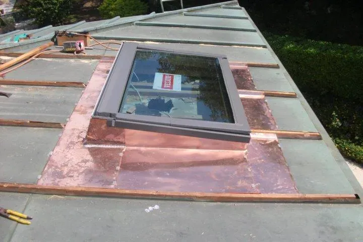 Toiture bac acier près de Cognin