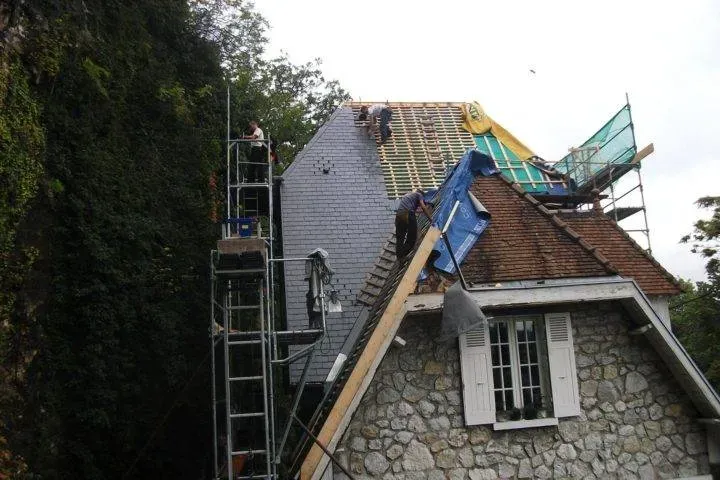 Rénovation toiture près de Cognin